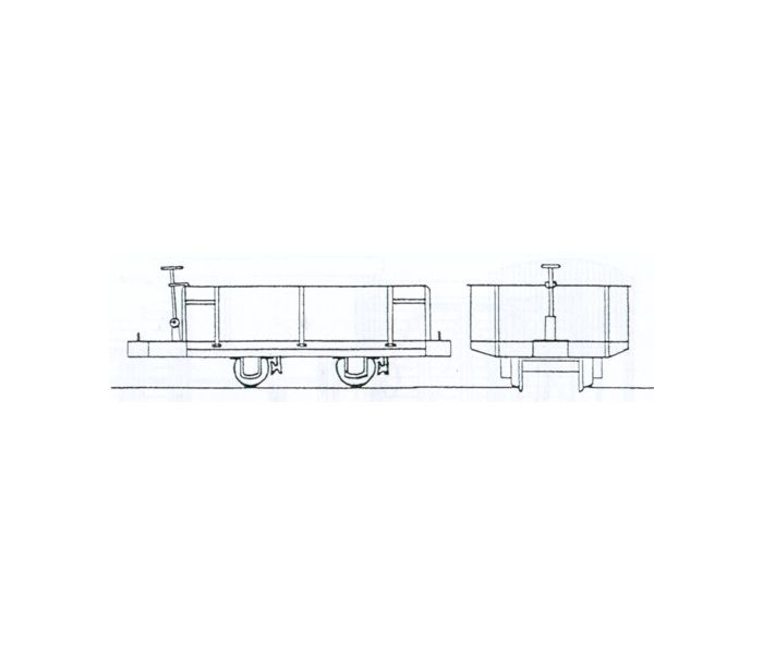 Festiniog Railway 4 Whl Hudson Steel Bodied Open Wagon Kit