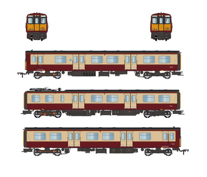 Class 314 201 3 Car EMU Strathclyde PTA Carmine/Cream