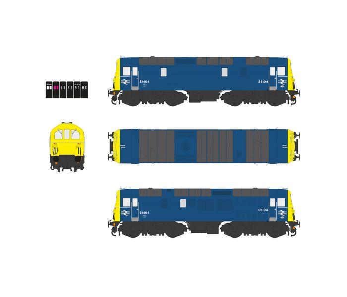 Class 74 E6104 BR Blue