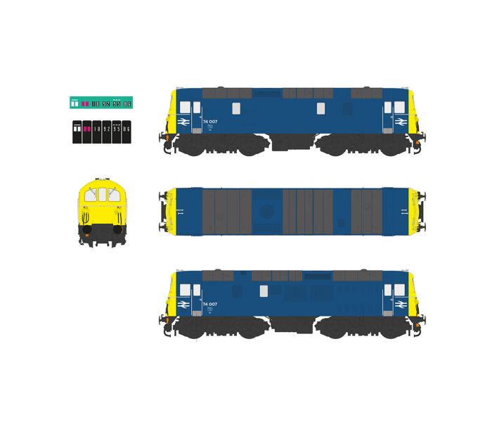 Class 74 007 BR Blue
