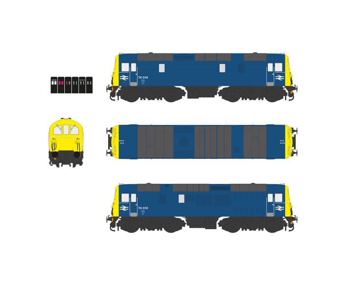 Class 74 010 BR Blue