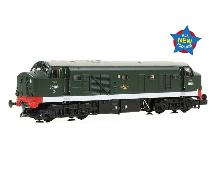Class 23 Disc Headcode D5909 BR Late Green Diesel Loco