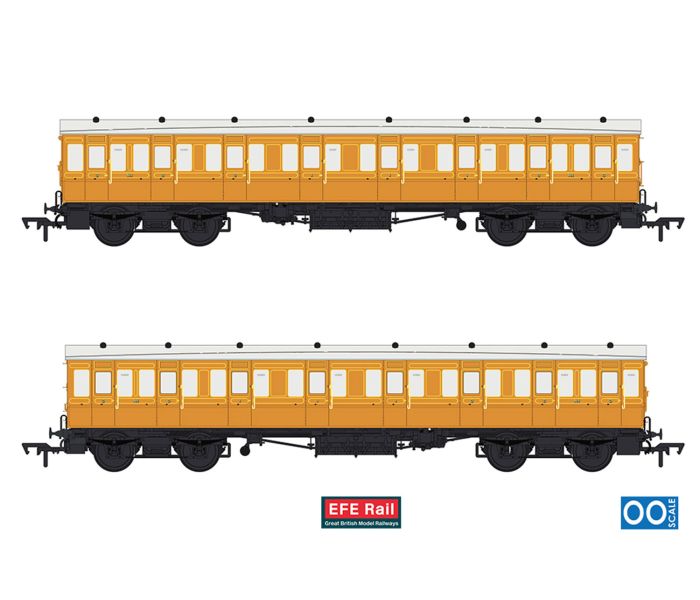 54ft Non-Corridor Composite Coach Lined Teak 511