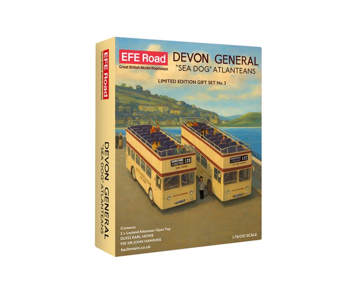 Leyland Atlantean Devon General Sea Dog Bus (2) Gift Set