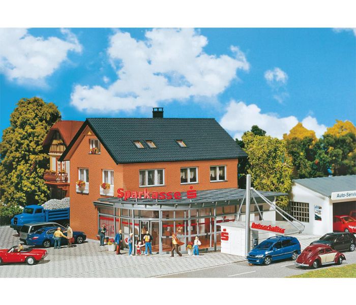 Savings Bank w/Drive In Counter Kit
