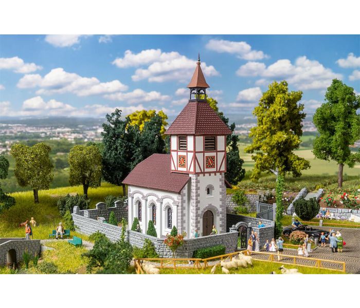 Village Church & Churchyard Kit I