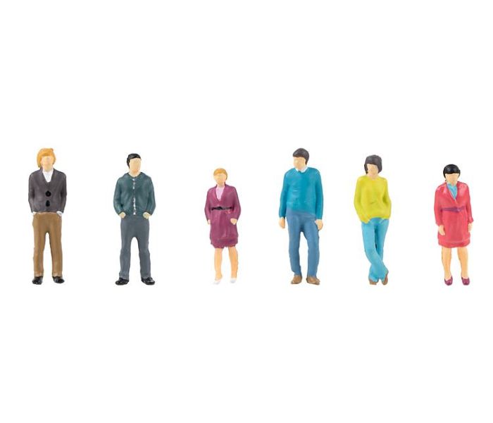 Pedestrians (6) Figure Set