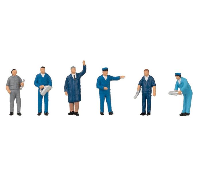 Petrol Station Personnel (6) Figure Set