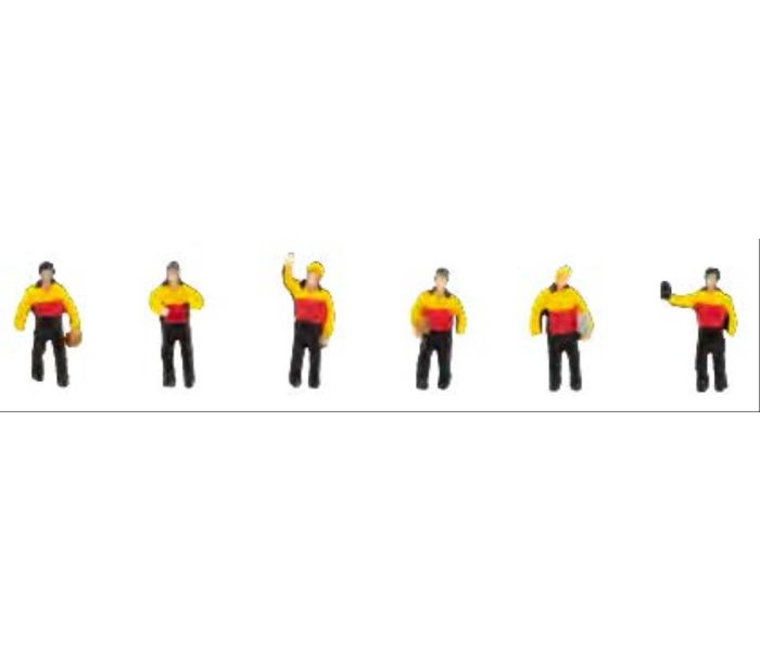 Parcel Delivery Drivers (6) Figure Set