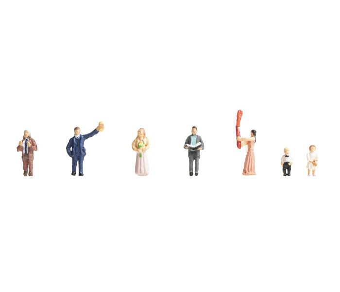Wedding Guests Figure Set