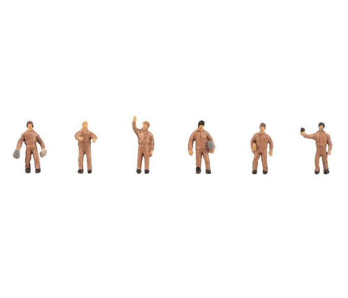 UPS Parcel Operatives Figure Set