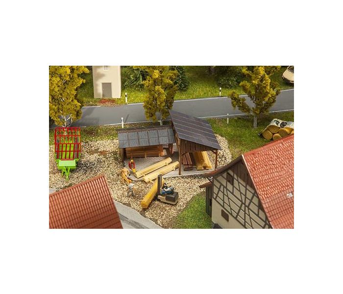 Timber Storage Sheds Kit (2) I