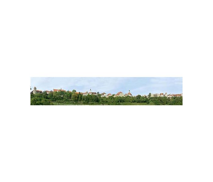 Small Town Model Background 2700x500mm