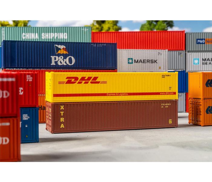40' Container Set (2) DHL & XTRA IV