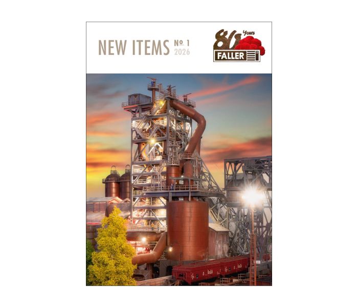 Faller New Items Leaflet No.1 2026