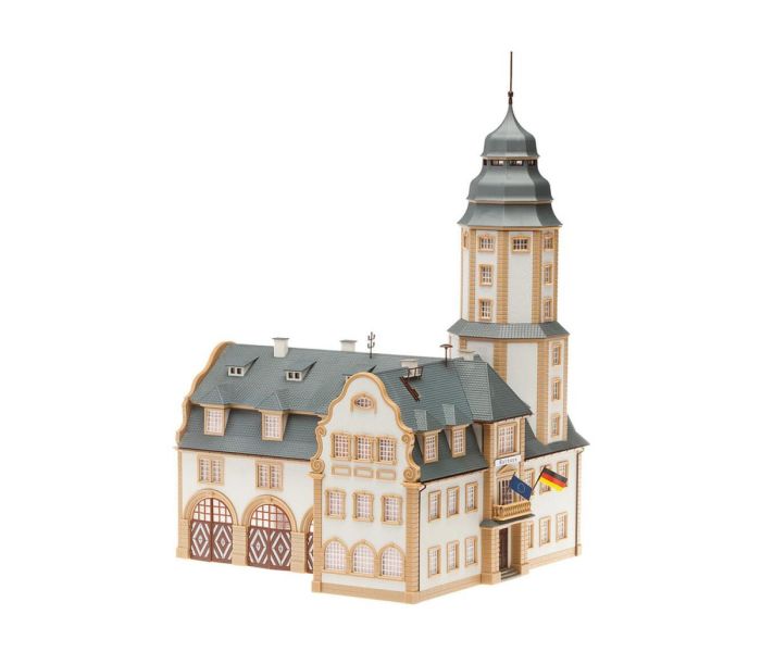 Town Hall w/Fire Station Model of the Month Kit III