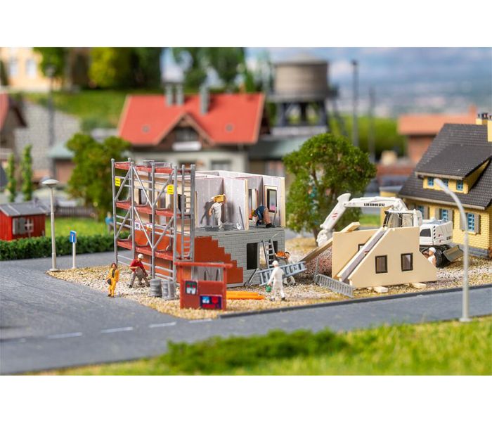 Prefabricated House Under Construction Kit IV