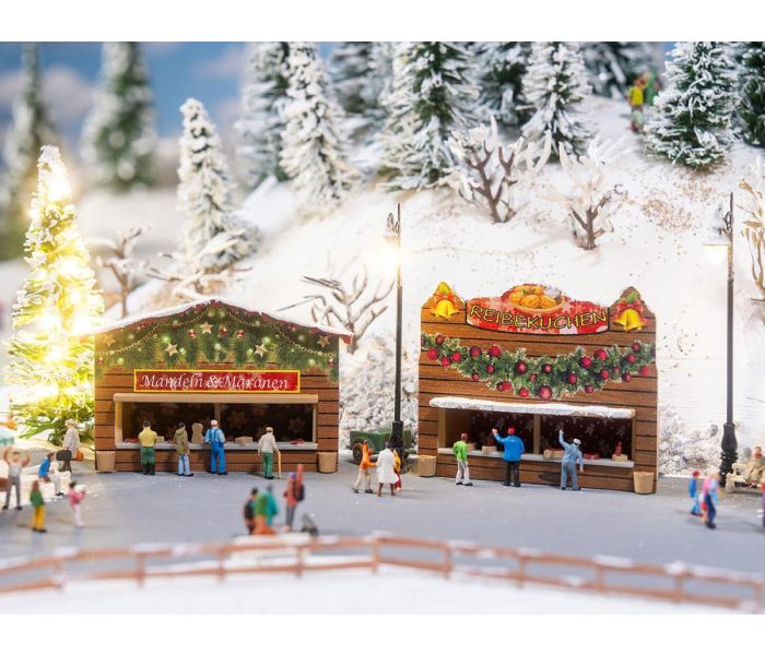 Christmas Market Stalls (2) Kit