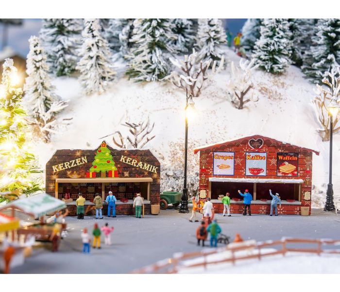 Christmas Market Stalls (2) Kit