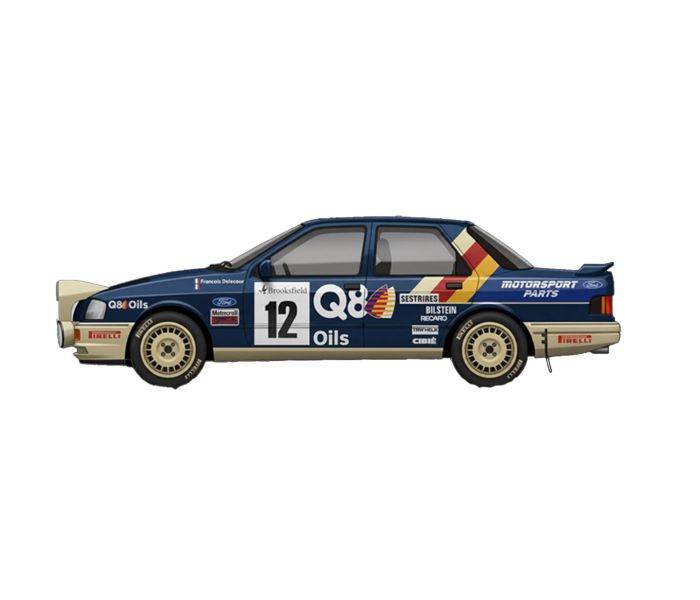 Sierra Cosworth Rally Monte Carlo 1991 SW Weathered
