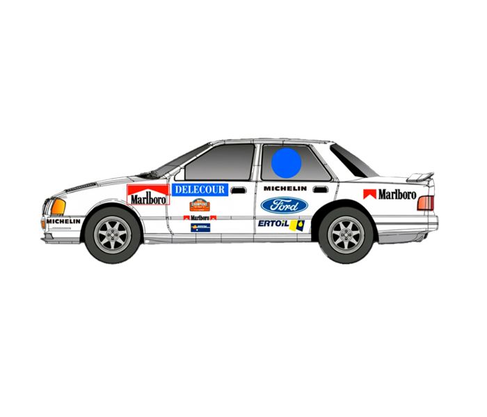 Sierra Cosworth RAC 1991 SW Weathered