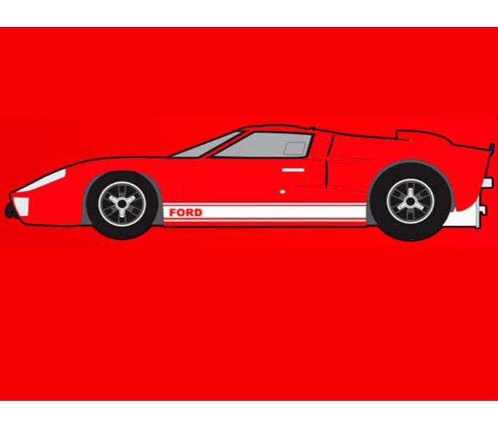 Racing EVO3 GT40 Red