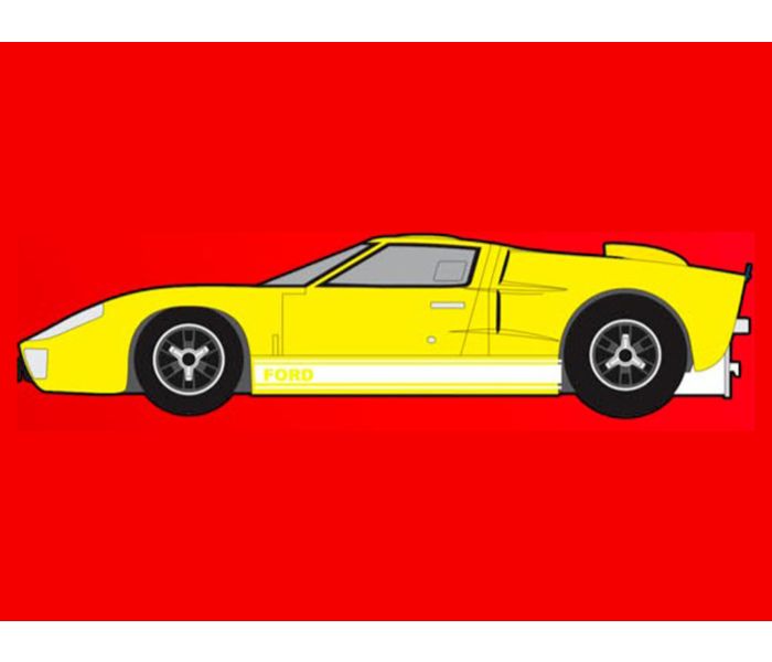 Racing EVO3 GT40 Yellow