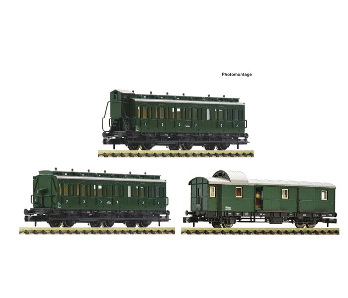 OBB C3/C3/Dlh Compartment Coach Set (3) III