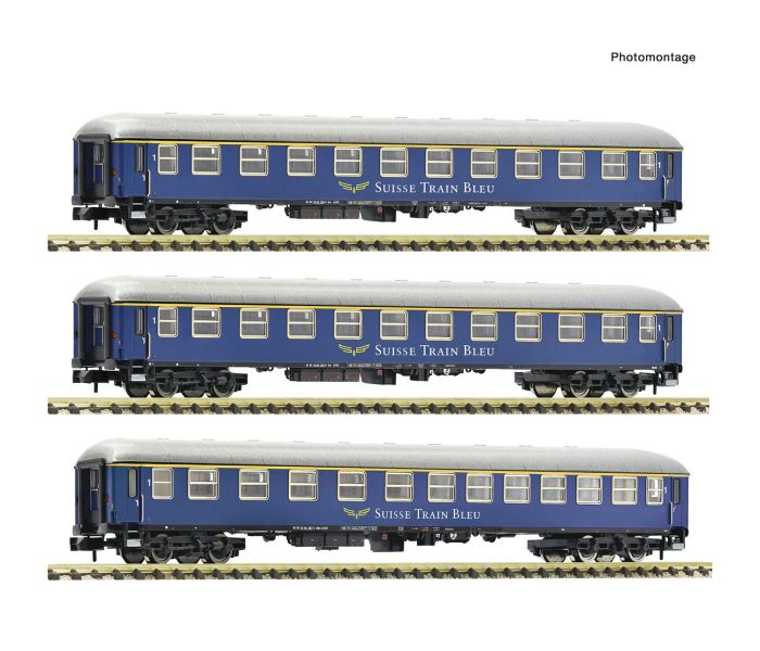 Suisse Train Bleu Am/ABm Coach Set 1 (3) VI