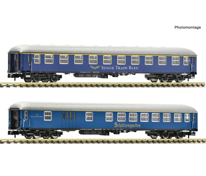 Suisse Train Bleu Am/WGm Coach Set 2 (2) VI