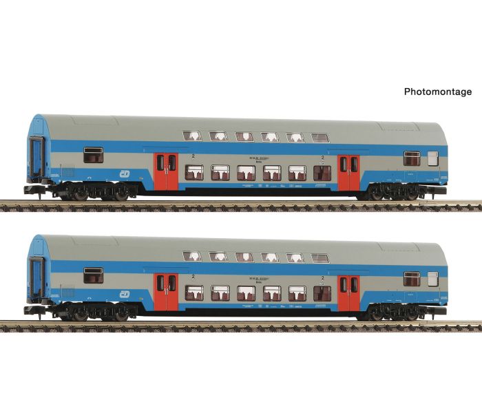 CD Bmto 2nd Class Bi-Level Coach Set (2) V