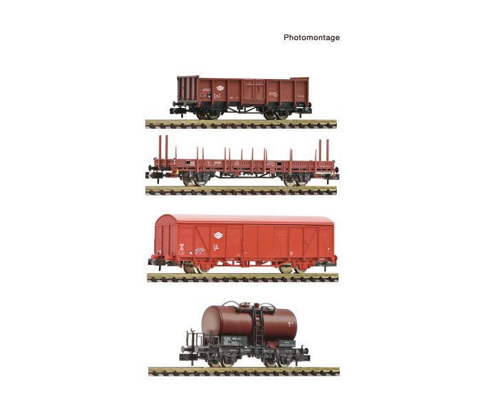 MAV Ks/Gbs/E/Zs Wagon Set (4) IV