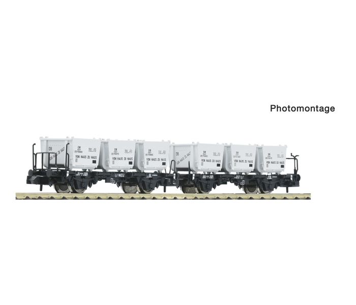 DB BTs50 Double Container Carrying Wagon III