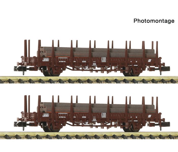 OBB Kbs Stake Wagon w/Steel Beam Load Set (2) IV
