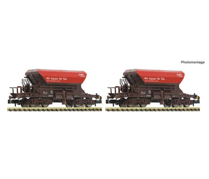 OBB Infra Faccns Talbot Ballast Wagon Set (2) VI
