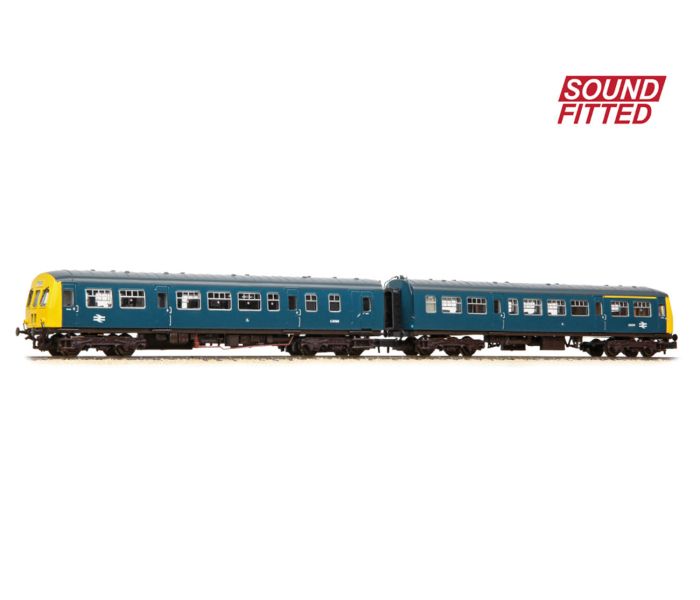 Class 101 2 Car DMU E50166/E56051 BR Blue (DCC-Sound)