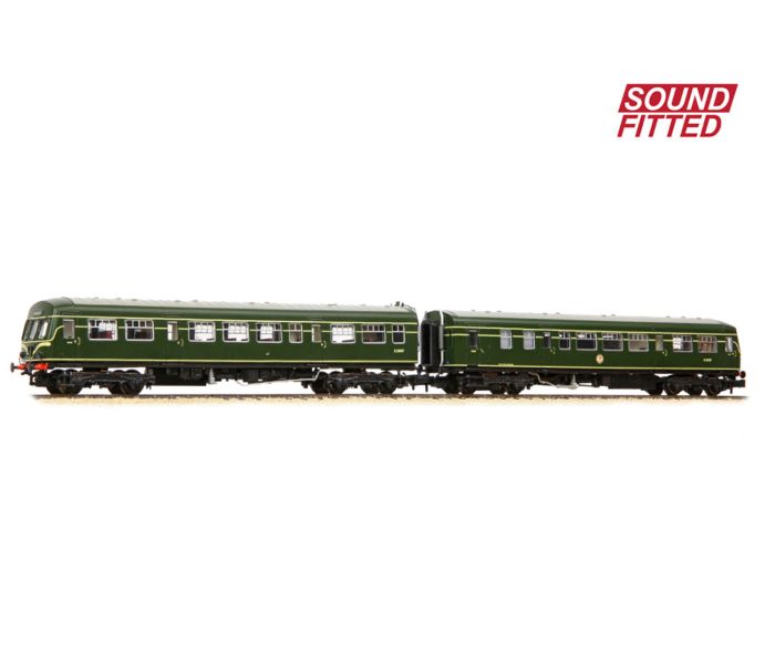 Class 101 2 Car DMU E51427/E51497 BR Green (DCC-Sound)