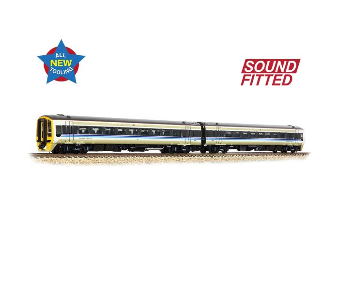 Class 158 849 2 Car DMU Regional Railways (DCC-Sound)