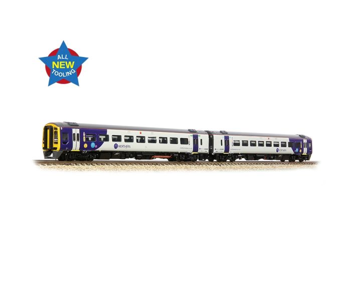 Class 158 844 2 Car DMU Northern (DCC-Sound)