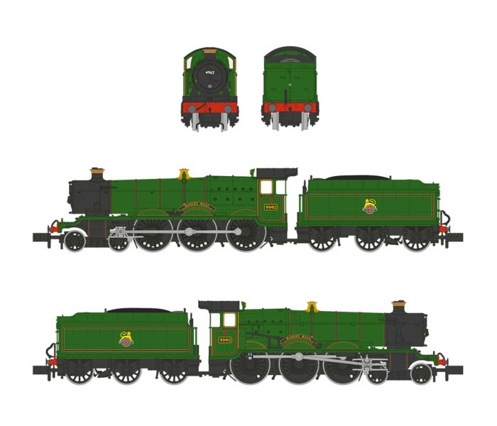 49xx Class Loco BR Early Lined Green 4962 'Ragley Hall'