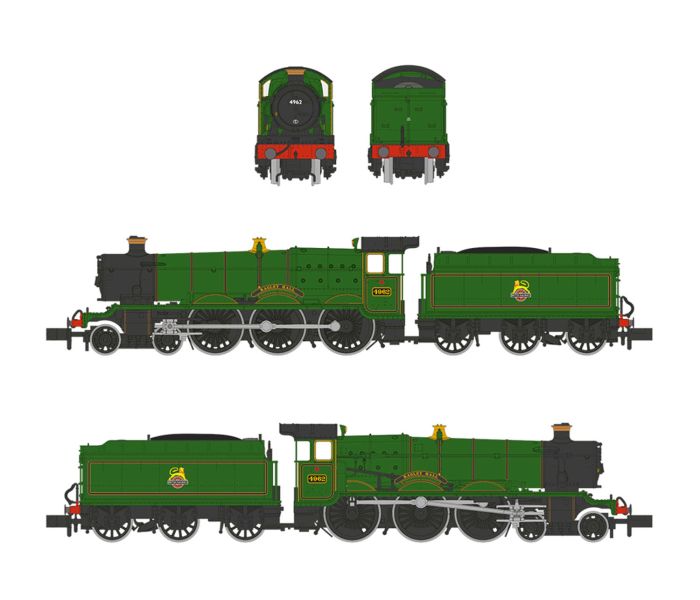 49xx Class Loco BR Early Green 4962 Ragley Hall(DCC-Sound)