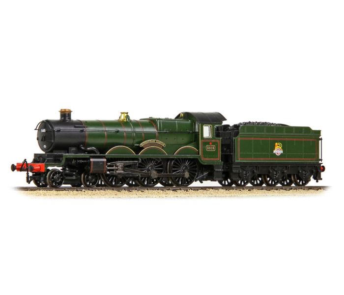 4073 Class 5015 Kingswear Castle BR Early Lined Green