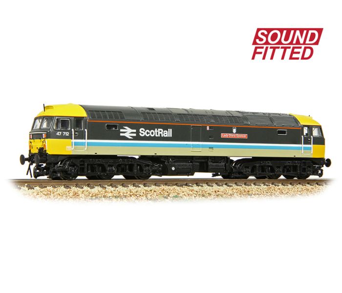 Class 47 712 'Lady Diana Spencer' BR ScotRail (DCC-Sound)