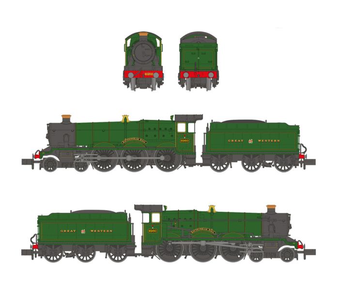 6959 Class Loco GWR Lined Green 6960 'Raveningham Hall'