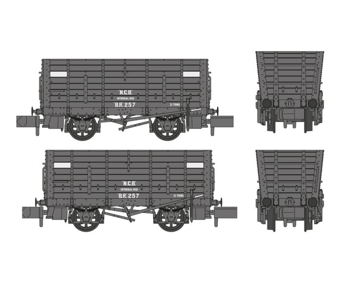 P7 Coal Hopper NCB Black 257