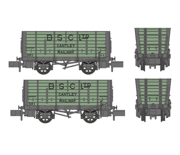 D12 Coal Hopper BSC Ltd Green No.1
