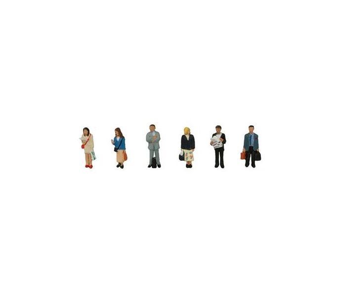 Standing Station Passengers (6) Figure Set
