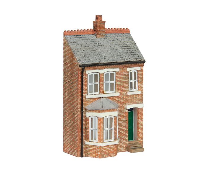Scenecraft Low Relief LH Bay Terrace Green (Pre-Built)