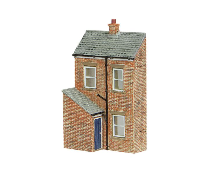 Scenecraft Low Relief Rear of Terrace RH Blue (Pre-Built)