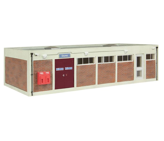 Scenecraft Office Block Red (Pre-Built)